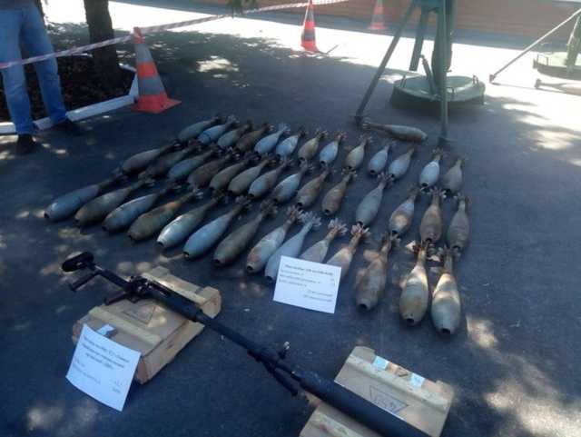 СБУ показала оружие, которым Савченко и Рубан планировали обстрелять центр Киева