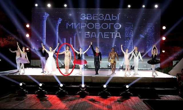 Известный украинец станцевал перед Путиным в Крыму