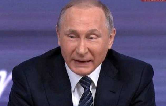 Путин и флакончик с «Новичком»