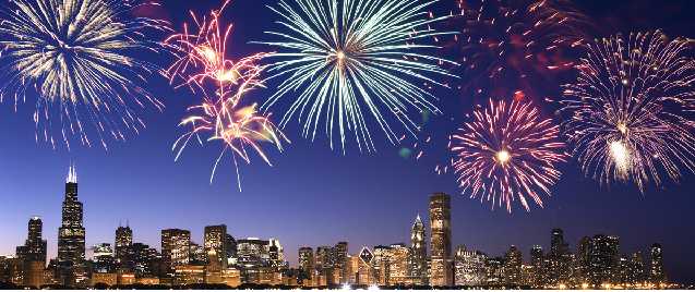 Оккупанты устроили фейерверки во вспыхнувшей Ялте