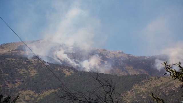 Вокруг Ялты продолжает бушевать крупнейший пожар
