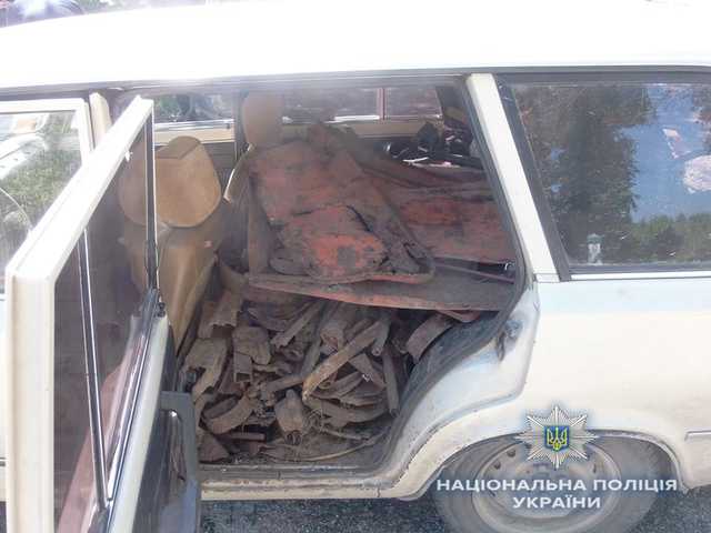 Двое мародеров пытались вывезти из Чернобыльской зоны почти 100 кг радиоактивного металлолома