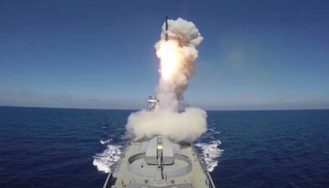 Россия запустила крылатую ракету «Калибр» в Черном море