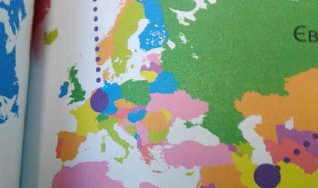 В Украине издали детскую книгу, где Крым числится в составе России