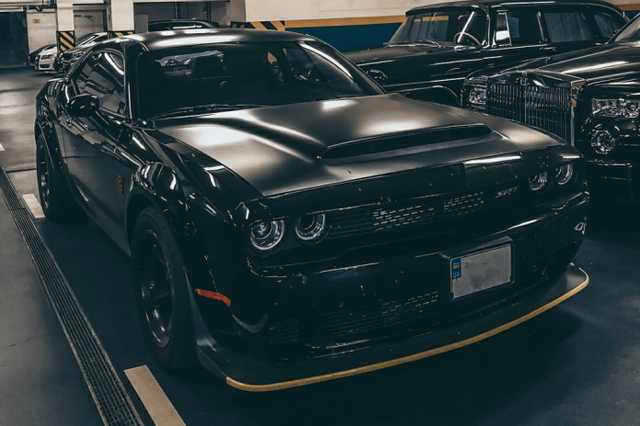 В Киеве заметили самый мощный американский мускул-кар современности