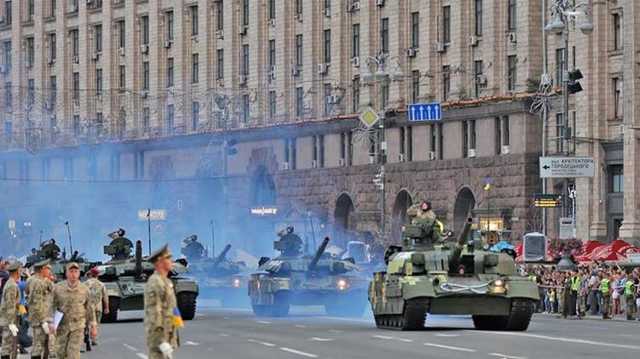 Военный парад в Киеве. Прямая трансляция