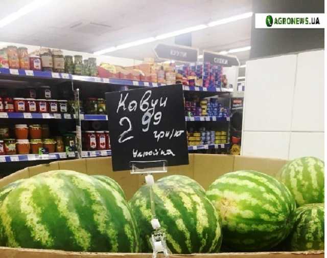 Были по 8 грн: в Киеве рухнули цены на арбузы