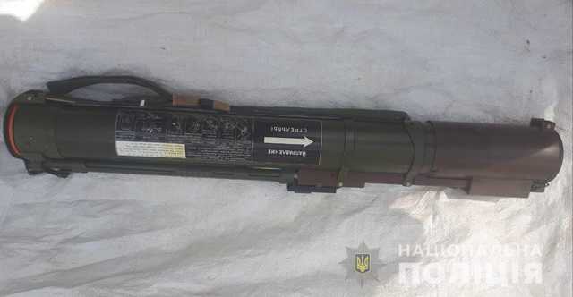 В Луганской области у местной жительницы изъяли гранатомет