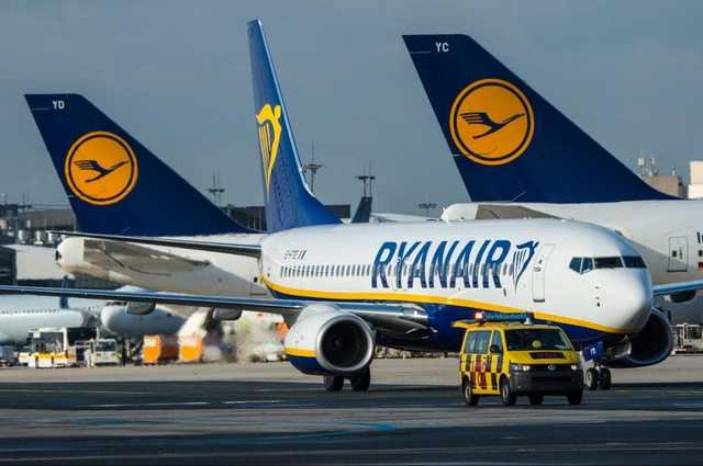 Авиакомпания Ryanair отменила 150 рейсов в Германии