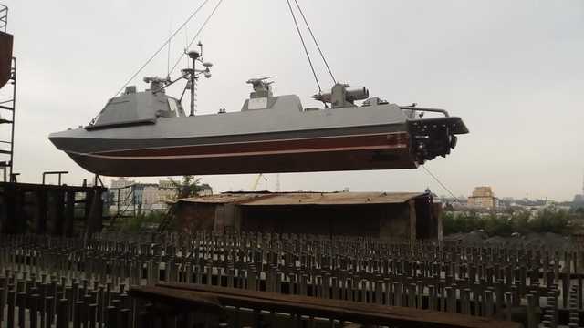 Появились первые фото и характеристики украинских десантных катеров «Кентавр»