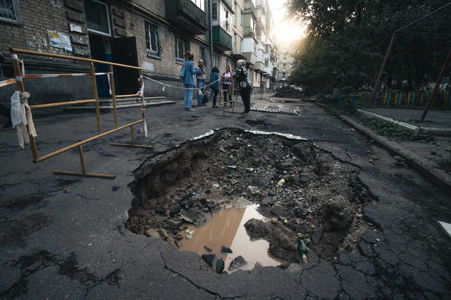 В Киеве жильцы пятиэтажки боятся похоронить себя заживо в аварийном доме
