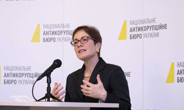 Посол США поблагодарила НАБУ за решительную борьбу с коррупцией