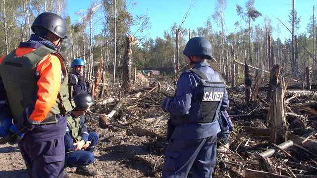 На складах в Ичне возросла интенсивность взрывов из-за усиления ветра, - Минобороны