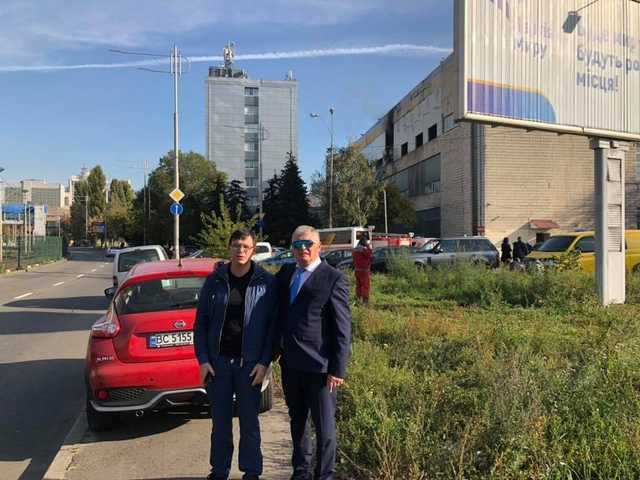 В Киеве вспыхнул пожар в здании нового канала Мураева: подробности