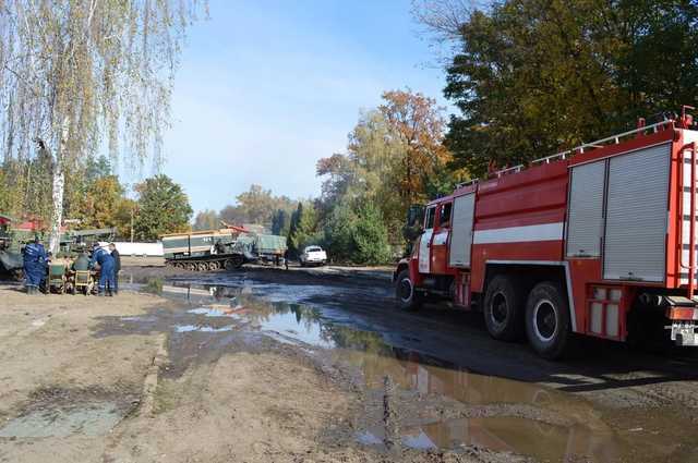 На артскладах в Ичне не наблюдается детонация боеприпасов, - ГосЧС