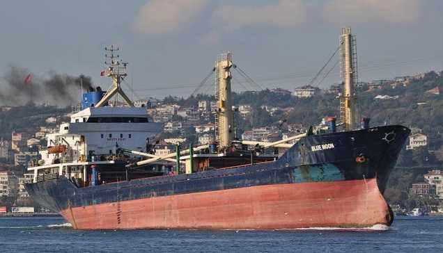 ФСБ задержала украинские сухогрузы под Бердянском