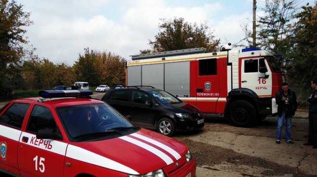 В Керчи возле политехнического колледжа произошел взрыв