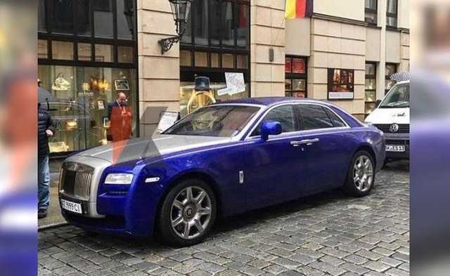 По Германии разъезжает шикарный Rolls-Royce на «укробляхах»