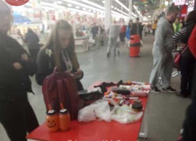 ’’Это же дети!’’ В Киеве подростки ’’обчистили’’ гипермаркет. Фотофакт