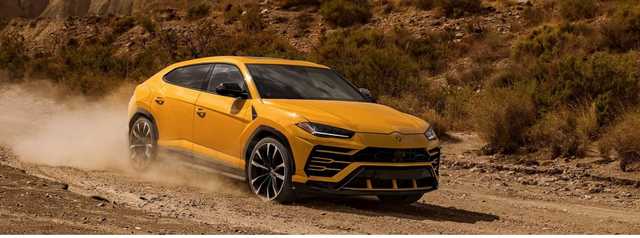 В Украине заметили новейший Lamborghini Urus