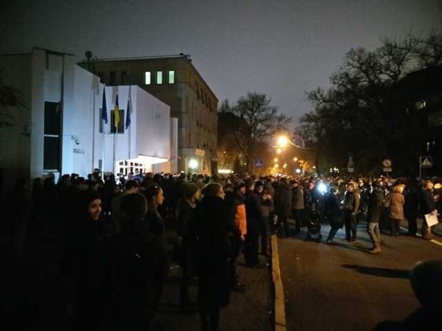 Украину охватили массовые протесты из-за убийства активистки: фоторепортаж