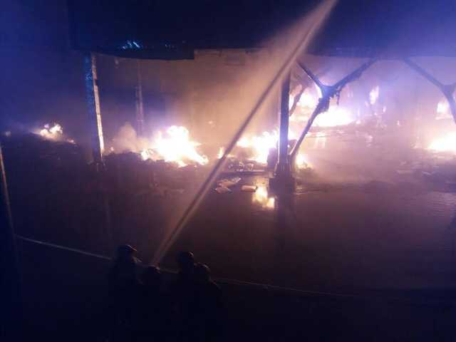 Под Одессой вспыхнул завод по переработке масла