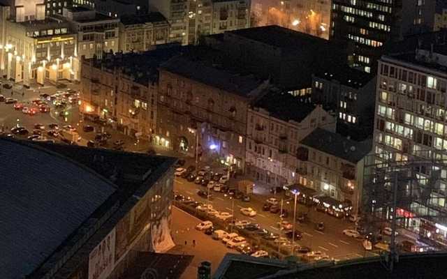 Центр Киева остановился в пробках из-за масштабного ЧП