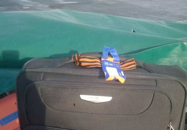 В "Жулянах" не пропустили россиянина с георгиевской лентой