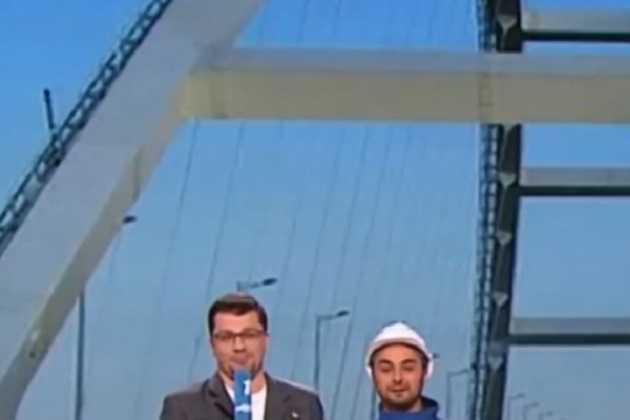 ’’От Калининграда до Камчатки’’: в "Камеди клаб" едко высмеяли Крымский мост