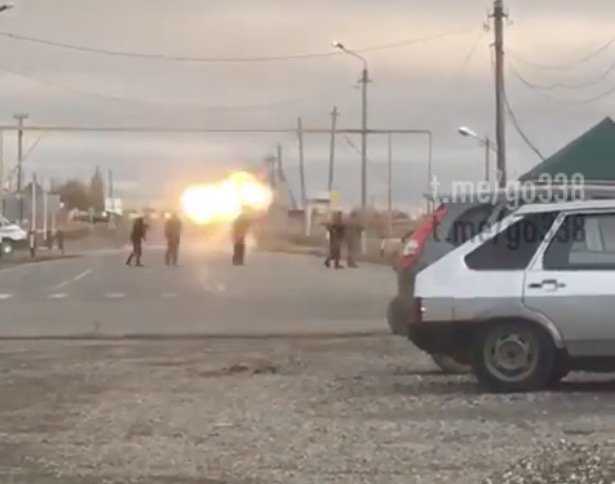 Подрыв смертницы в Чечне: появилось видео момента взрыва
