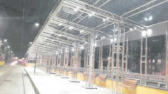 В Киеве станция трамвая “Политехническая” осталась без света