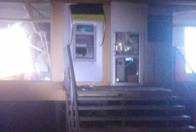 В Харькове взорвали банкомат в жилом доме