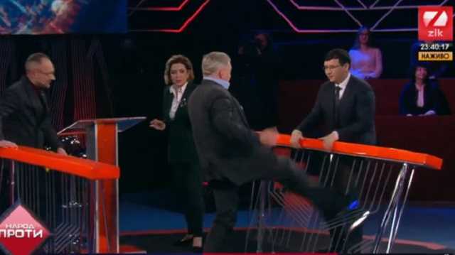 “Малоросс”: Замминистра Грымчак напал на нардепа Мураева в прямом эфире