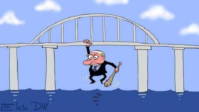 В заблокированном оккупантами Керченском проливе столкнулись иностранные суда