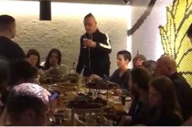 Фронтмен Rammstein Тилль Линдеманн был замечен в киевском ресторане