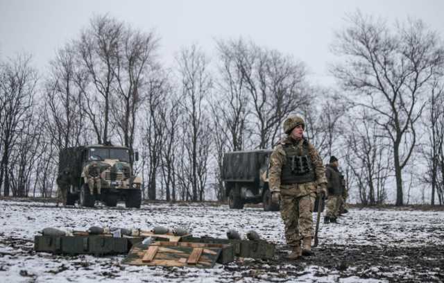 Боевики обстреляли украинские позиции из запрещенного оружия