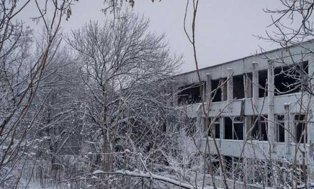 В соцсети опубликовали фото разрушенного учебного заведения в районе Донецкого аэропорта