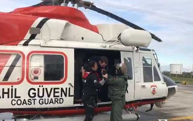 В Черном море затонуло грузовое судно с украинцами на борту