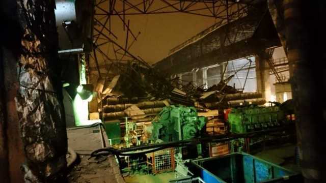 В оккупированной Макеевке обрушилась крыша на крупном предприятии: опубликовано фото