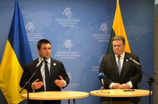 Украина и Литва обговорили совместную борьбу с агрессией РФ