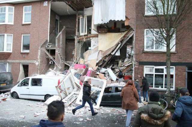 В Гааге прогремел мощный взрыв в жилом доме