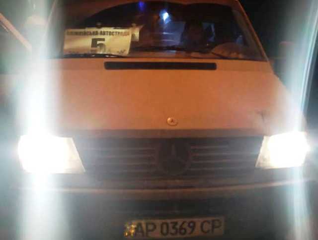 В Запорожье маршрутчик выгнал воина АТО из салона