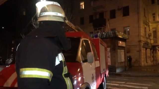 В Днепре вспыхнул пожар в кафе: есть пострадавшие
