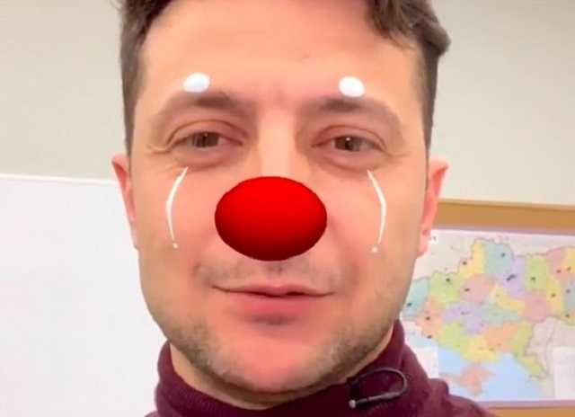 Зеленский назвал себя клоуном