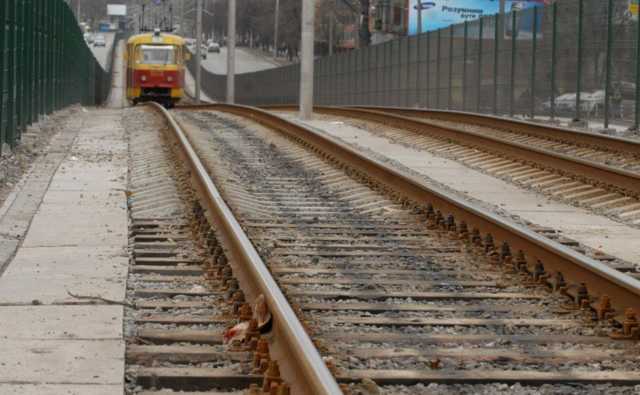 В Харькове столкнулись два трамвая