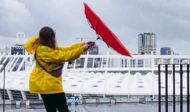 На Киев надвигается мощный ветер: объявили желтый уровень опасности