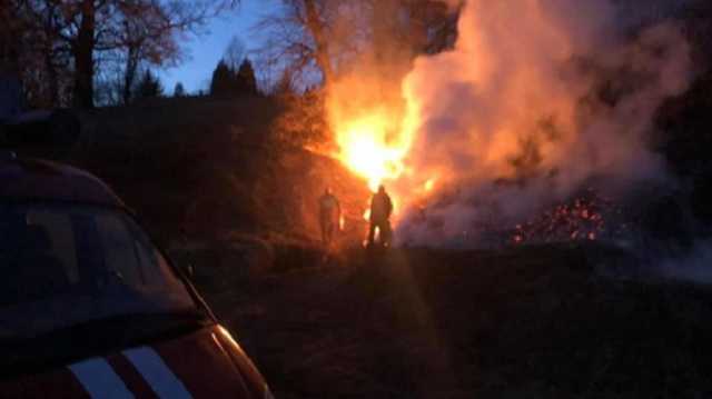 В Киеве чуть не сгорел музей в Пирогово