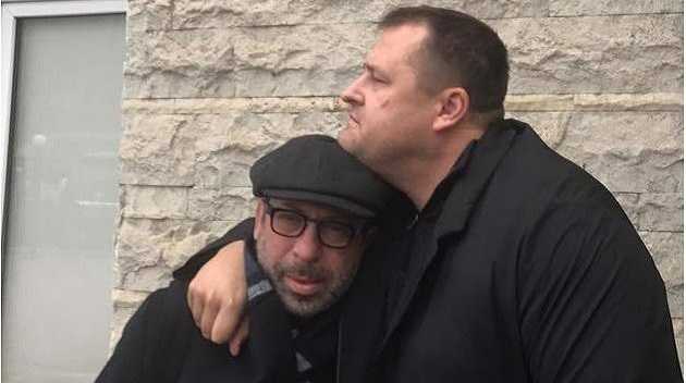 Встреча Корбана и Филатова после долгой разлуки