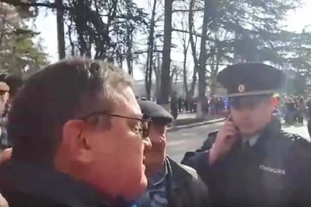 Оккупанты в Крыму публично унизили предателя Украины