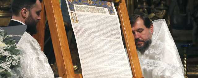 Копию Томоса отвезут полярникам в Антарктиду